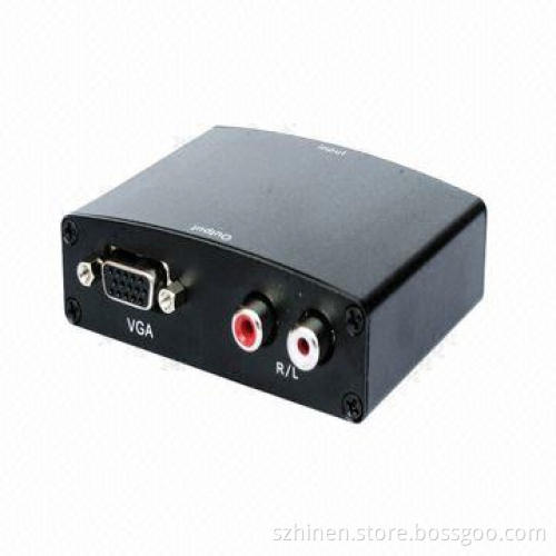 HDMI to VGA+R/L Audio Converter